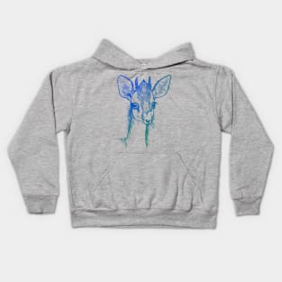 Dik-Dik Blue/Green Kids Hoodie